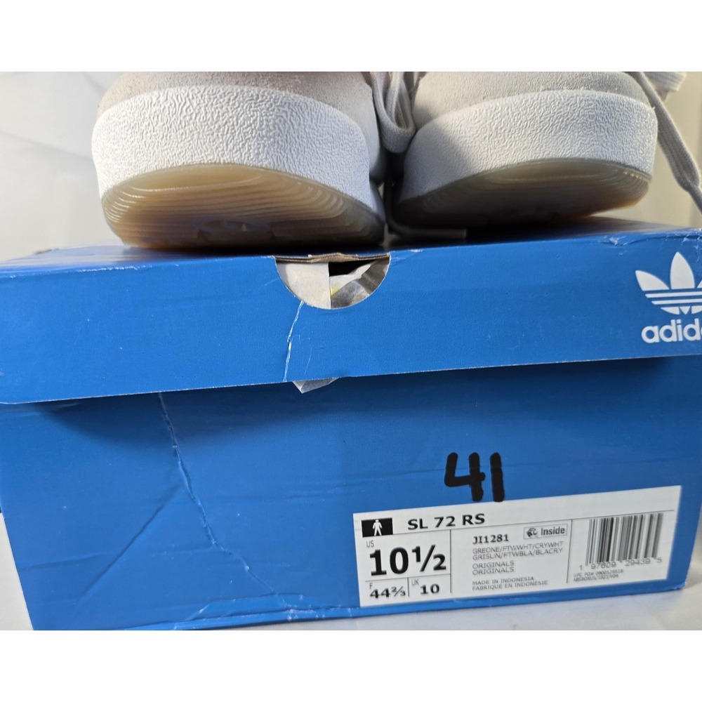 Adidas SL 72 Retro Sneakers RS Originals Shoes Grey Retro Trainers New Size 10.5 - Picture 8 of 10